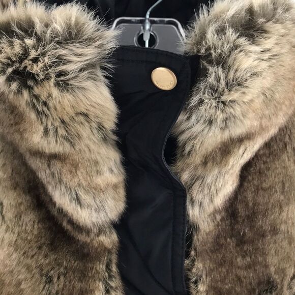 ELLEN TRACY faux fur vest coat - Picture 4 of 14